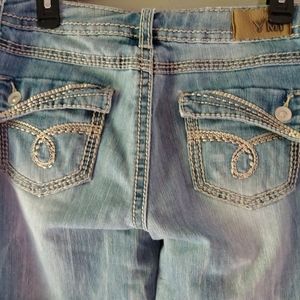 Ymi size 11 adorable detail jeans